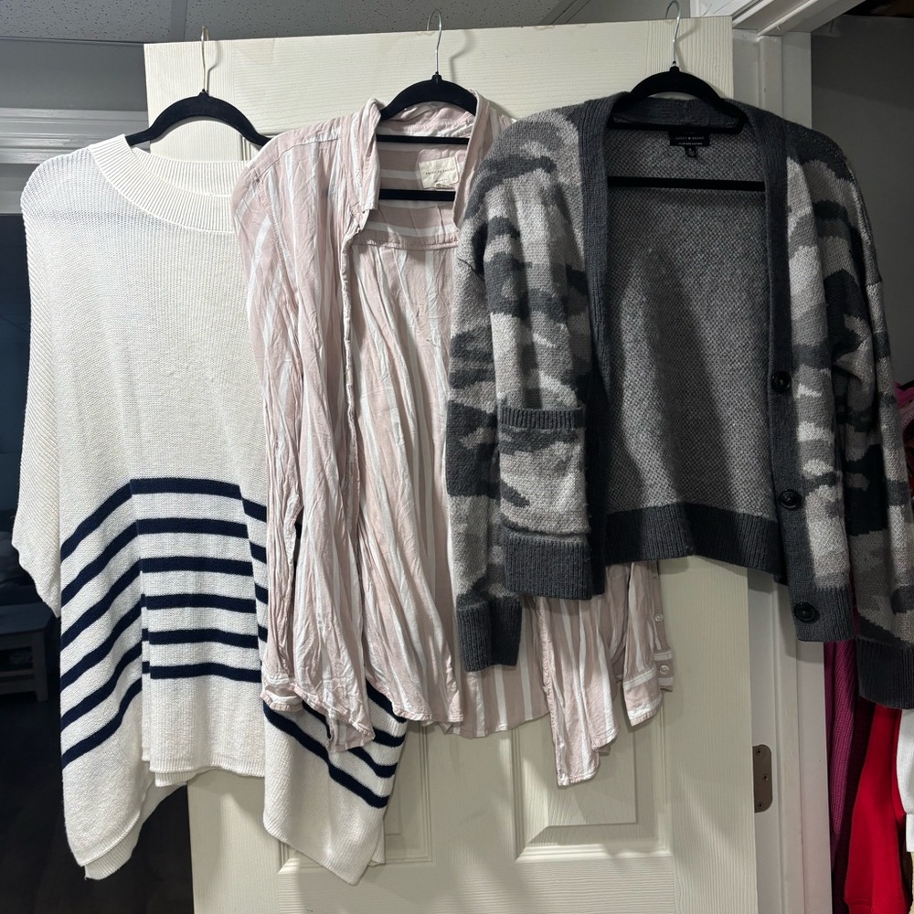 J Crew, American Eagle & Lucky Brand Top Bundle